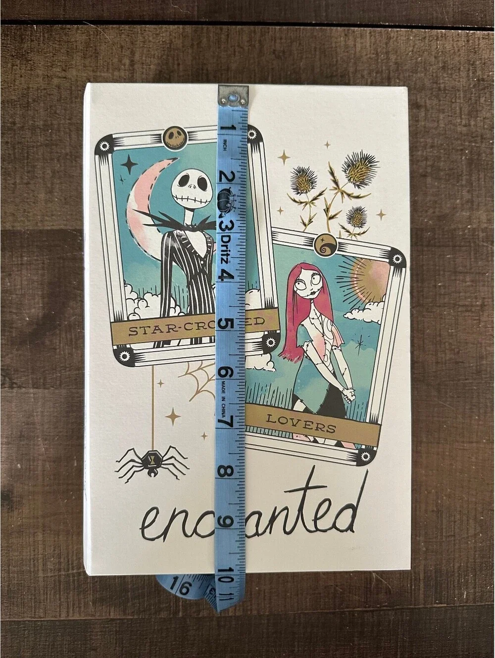 Disney Nightmare Before Christmas Jack Sally Enchanted Decorative Book Box